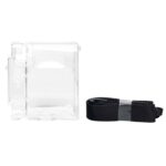 Para FUJIFILM Instax mini 99 Estuche rígido de cristal para cámara con correa para el hombro, For FUJIFILM Instax mini 99 - Imagen 2