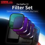 Filtro de lente CPL 4 en 1 ND8 ND16 ND32 de liberación rápida STARTRC para GoPro HERO13 Black - Imagen 5