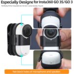 Abrazadera para cámara de acción con clip para mochila con rotación de 360 ​​grados para Insta360 GO3/GO 3S Sunnylife, Rotation Backpack Clip - Imagen 5