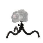 Soporte de trípode flexible W1 Mini Octopus con rótula de bola para cámaras SLR, GoPro, teléfonos, W1