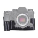 Base de media caja para cámara de cuero PU con rosca de 1/4 de pulgada para FUJIFILM X-H1, For FUJIFILM X-H1