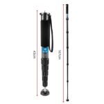 BEXIN P366C Cámara de fibra de carbono Monopod Travel Live Selfie Bracket Holder - Imagen 2