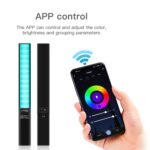 LUXCeO P6 RGB Foto colorida LED Stick Video Light Control de aplicación portátil Luz de relleno LED a todo color, P6 - Imagen 4