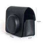 Estuche de cuero de cuerpo entero con correa para FUJIFILM Instax WIDE 400 - Imagen 5