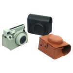 Estuche de cuero de cuerpo entero con correa para FUJIFILM Instax WIDE 400 - Imagen 7