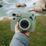 Estuche de cuero de cuerpo entero con correa para FUJIFILM Instax WIDE 400 - Imagen 8
