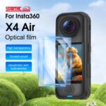 Para Insta360 X4 Air STARTRC 2 unidades de película de vidrio templado HD, For Insta360 X4 Air - Imagen 3
