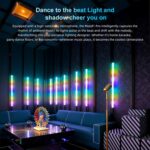 LUXCeO Mood1 Pro, barra LED RGB de 90 cm con efecto de ambiente colorido y ritmo, luz de relleno para vídeo y fotografía, sin trípode. - Imagen 5