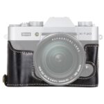 Base de media caja para cámara de cuero PU con rosca de 1/4 de pulgada para FUJIFILM X-T10 / X-T20, For FUJIFILM XT10