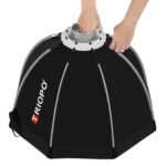 TRIOPO K90 90cm Speedlite Flash Octagon Parabólico Softbox Difusor de montaje Bowens para Speedlite - Imagen 3
