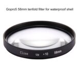 58mm 2 en 1 10x Filtro de lente de primer plano para Gopro Hero7 Black / 6/5 - Imagen 4