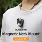 Para Insta360 GO 3 Sunnylife soporte magnético para cuello pecho cuerpo cámara collar cordón POV Vlog soporte, ZJ780 - Imagen 2