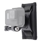 Mochila con cierre de velcro y abrazadera Rec-Mounts con tornillo para GoPro, Insta360, DJI y otras cámaras de acción