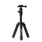 TRIOPO T226 Trípode de aleación de aluminio portátil ajustable con rótula D-0 para cámara SLR