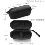 Bolsa de protección para cámara deportiva Smart VR360 de 2 piezas para Insta360 Nano S, tamaño: 14 cm x 6 cm x 5,5 cm, For Insta360 Nano S - Imagen 4