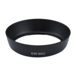 Parasol para objetivo EW-60C para Canon EF 28-90 mm f / 4-5,6 III, EF-S 18-55 mm f / 3,5-5,6 / IS / II USM / IS II, EF 28-80 mm f / 3,5-5,6 IV USM Lente - Imagen 4