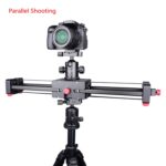 YELANGU YLG0109I 50cm / 100cm (se instala en trípode) Riel deslizante para cámaras DSLR / SLR / cámaras de video - Imagen 5