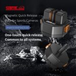 STARTRC VCR Snap-Mag Quick Release Base Mount Adapter For GoPro, Quick Release Base - Imagen 4