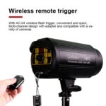 Flash de estudio TRIOPO Oubao TTR300W con bombilla E27 150W - Imagen 5