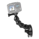 Soporte de abrazadera flexible con mandíbulas de ventosa para GoPro Hero11 Black / HERO10 Black /9 Black / HERO8 Black /7/6/5/5 Session /4 Session /4/3+ /3/2/1, DJI Osmo Action, Xiaoyi y otrosCámaras de acción, Jaws Flex Clamp
