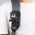 RUIGPRO Mochila con cierre de gancho y bucle Rec-Mounts Clip Clamp Mount con tornillo para GoPro HERO9 Black / HERO8 Black /7/6/5/5 Session /4 Session /4/3+ /3/2/1, DJI Osmo Action, Xiaoyiy otras cámaras de acción, Hook and Loop Fastener Clip - Imagen 4
