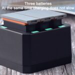Cargador de Baterías Triple USB con Luz Indicadora LED para DJI OSMO Action, Charger - Imagen 3