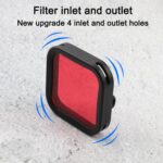 Filtro de lente de color de buceo para DJI Osmo Action 1, Red - Imagen 4
