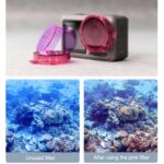 Filtro de lente de color de forma redonda a presión para DJI Osmo Action, For DJI Osmo Action - Imagen 3