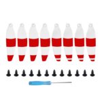 8 unids/set Sunnylife 4726F-CS hélices de ala de liberación rápida de bajo ruido accesorios para drones para DJI Mavic Mini, 4726F-CS (Red)