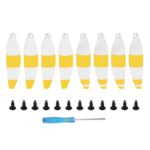 8 unids/set Sunnylife 4726F-CS hélices de ala de liberación rápida de bajo ruido accesorios para drones para DJI Mavic Mini, 4726F-CS (Yellow) - Imagen 2