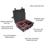 PGYTECH P-RH-001 Estuche rígido a prueba de explosiones, impermeable y a prueba de golpes, para DJI Ronin-S, tamaño: 63,4x50,3 cm, P-RH-001 For DJI Ronin-S - Imagen 3