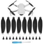 8 PCS/Set Sunnylife 4726F Hélices de ala de liberación rápida de bajo ruido para DJI Mini 2, For DJI Mini 2 Silver