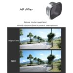JSR Drone FPC KS ND16 Filtro de lente para DJI FPV, marco de aleación de aluminio - Imagen 4