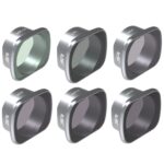 JSR KS 6 in 1 ND4+ND8+ND16+ND32+MCUV+CPL Lens Filter for DJI FPV, Aluminum Alloy Frame - Imagen 2