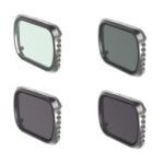 JSR KS 4 en 1 UV + CPL + ND16 + ND32 Filtro de lente para DJI AIR 2S, marco de aluminio - Imagen 2