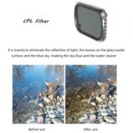JSR KS 4 en 1 UV + CPL + ND16 + ND32 Filtro de lente para DJI AIR 2S, marco de aluminio - Imagen 5
