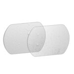 Película protectora Nano Plexiglass Nano Plexiglass anti-scratch resistente a la rayada de 2 piezas para DJI FPV GOGGLES V2