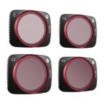 Pgytech P-16B-063 4 en 1 NDPL8 + NDPL16 + NDPL32 + NDPL64 Kits de filtro de lentes para DJI Air 2S