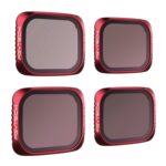 Pgytech P-16B-062 4 en 1 ND8 + ND16 + ND32 + ND64 Kits de filtro de lentes para DJI Air 2s