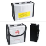 RCSTQ para DJI FPV Combo 2 x baterías Li-Po Bolsa de almacenamiento segura a prueba de explosiones, For DJI FPV Combo 2 x Batteries - Imagen 4