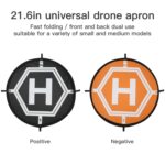 RCGeek 55 cm Aparcamiento portátil redondo Delantal Pad Listado plegable para DJI MAVIC MINI / AIR 2S / FPV - Imagen 4