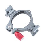 Adaptador de anillo de soporte de extensión estabilizador con base de zapatos de doble frío para DJI OM4 / OSMO Mobile 3 - Imagen 2