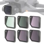 JSR Drone 6 en 1 McUV + CPL + ND8 + ND16 + ND32 + ND64 Filtro de lente para DJI MAVIC 3