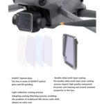 JSR Drone 6 en 1 McUV + CPL + ND8 + ND16 + ND32 + ND64 Filtro de lente para DJI MAVIC 3 - Imagen 3