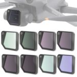 JSR Drone 8 en 1 McUV + CPL + ND16 + 32 + 64 + 1000 + STAR + Filtro de lente de noche para DJI MAVIC 3