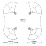 STARTRC Drone Hélice Protector Protector Anillo Anticolisión para DJI Mini 3 Pro, For DJI Mini 3 Pro - Imagen 3