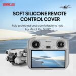 STARTRC Funda de silicona antiarañazos a prueba de golpes para control remoto DJI Mini 3 Pro, For DJI Mini 3 Pro Remote Control(Grey) - Imagen 2