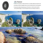 Filtro de lente JSR CPL para DJI Osmo Action 3 - Imagen 5
