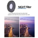 Filtro de lente JSR NIGHT para DJI Osmo Action 3 - Imagen 5