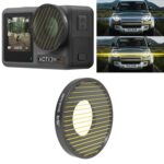 Filtro de lente de dibujo JSR Streak para DJI Osmo Action 3, Streak Gold